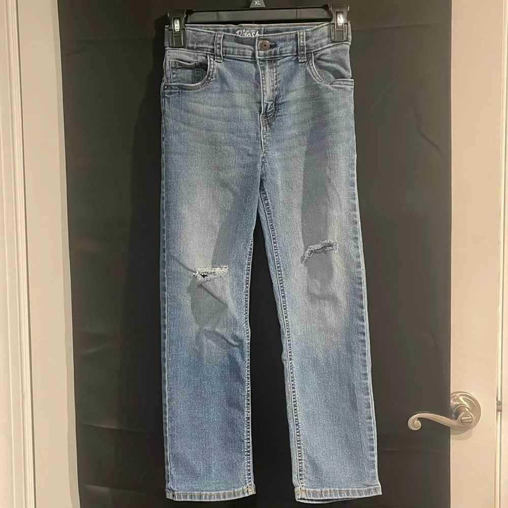 3/$20‎ B’gosh girls size 8r classic blue jeans